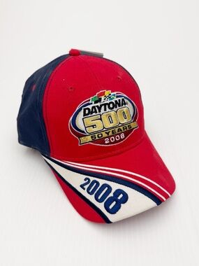 Winners Circle Daytona 500 2008 50 Years Adjustable Snapback Hat Cap